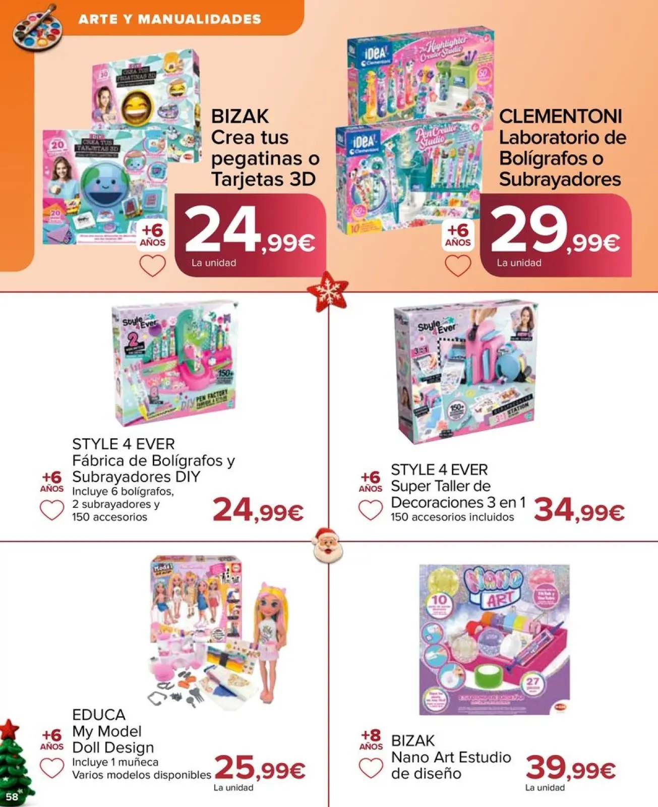 Página 58 en Ofertas del folleto de juguetes en Carrefour España
