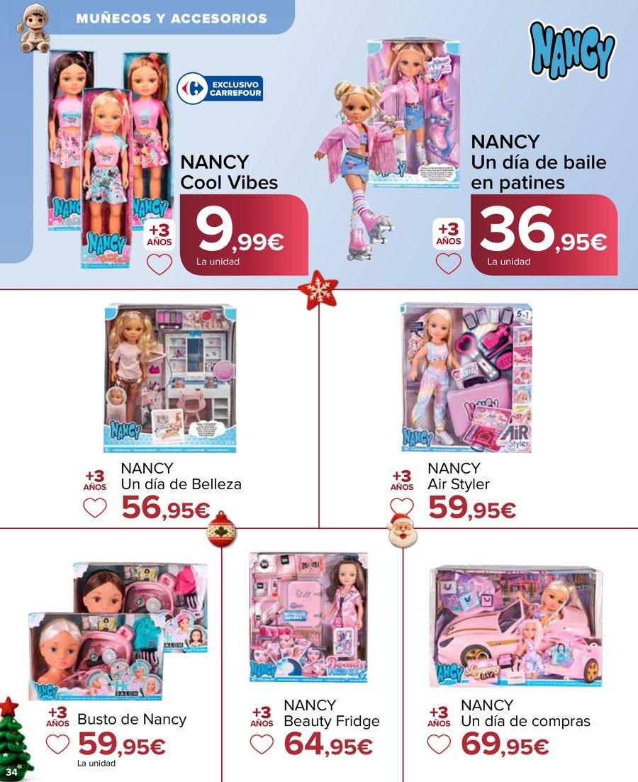 Carrefour Spain Offers from 7 to 24 November 2025 Toys brochure offers