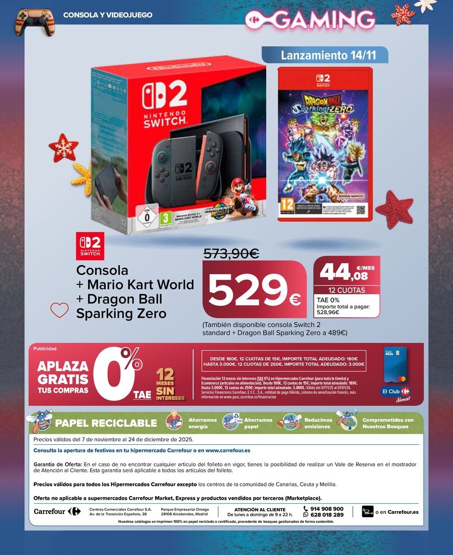 Carrefour Spain Offers from 7 to 24 November 2025 Toys brochure offers