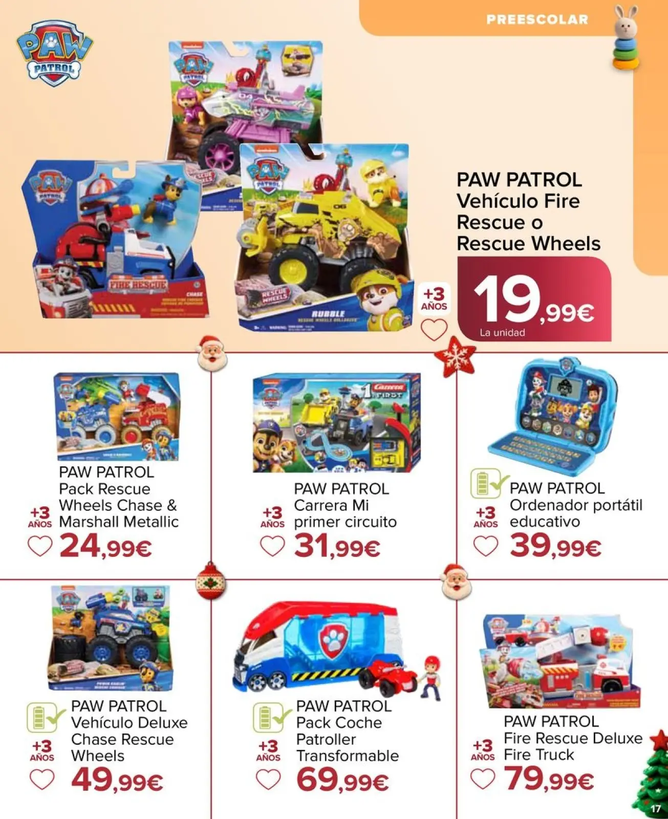 Página 17 en Ofertas del folleto de juguetes en Carrefour España