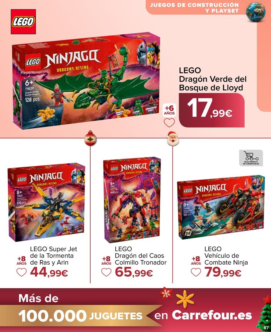 Carrefour Spain Offers from 7 to 24 November 2025 Toys brochure offers