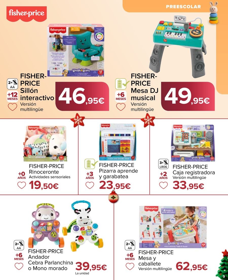 Carrefour Spain Offers from 7 to 24 November 2025 Toys brochure offers