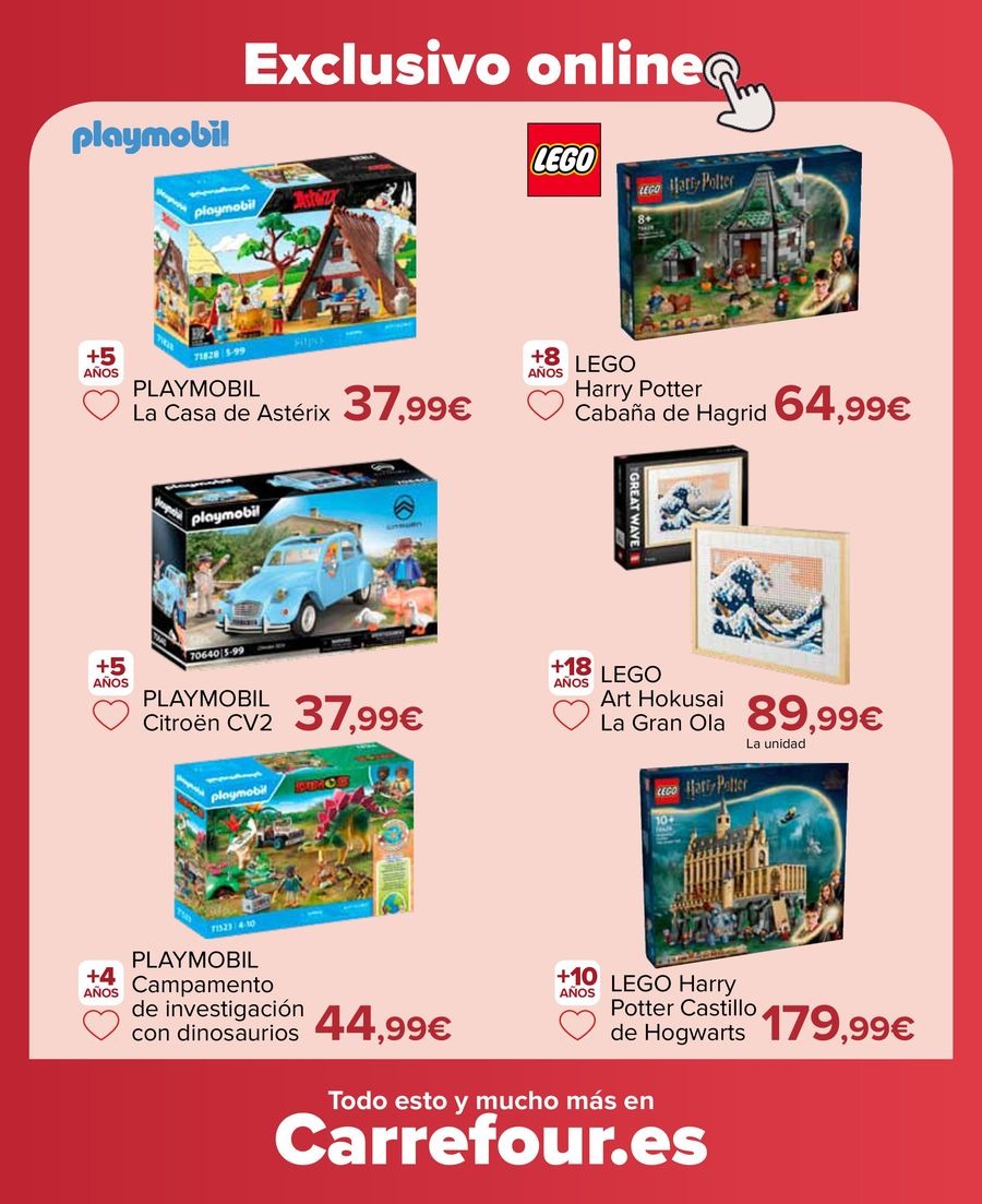 Carrefour Spain Offers from 7 to 24 November 2025 Toys brochure offers