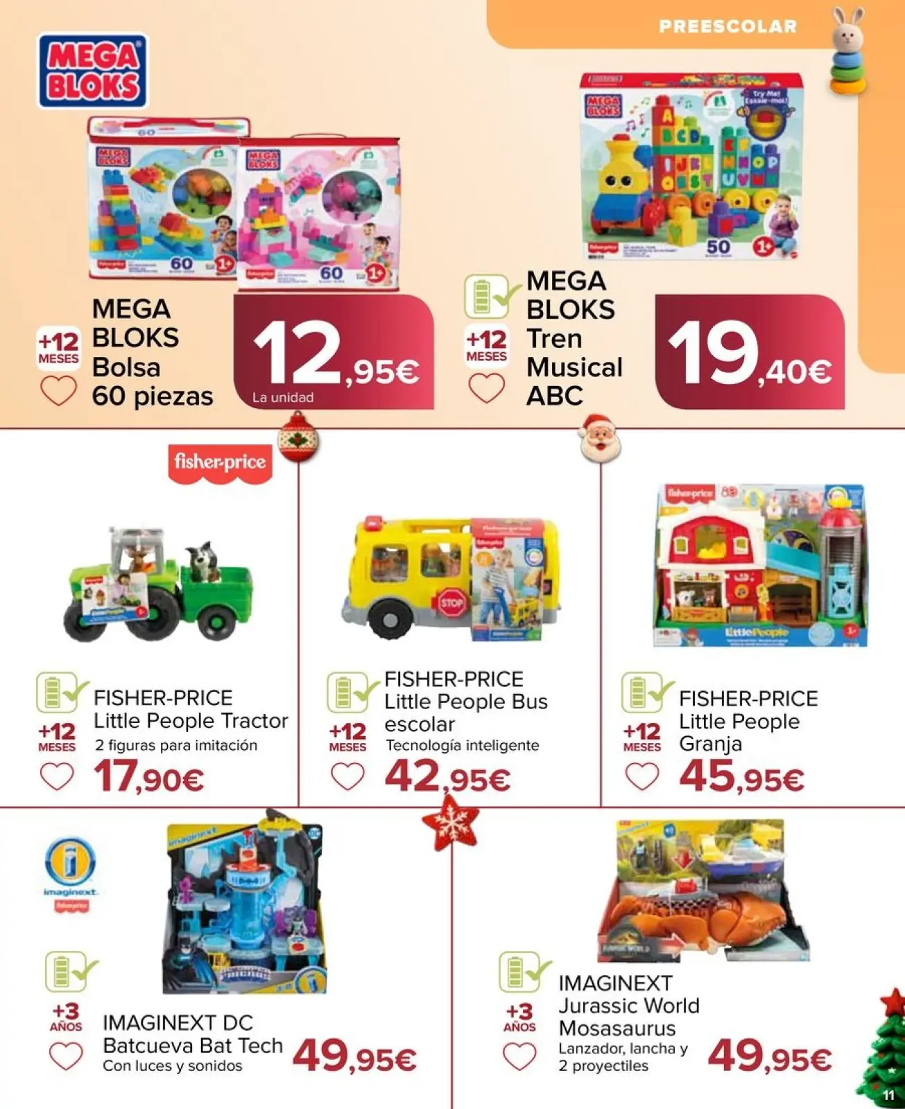 Página 11 en Ofertas del folleto de juguetes en Carrefour España