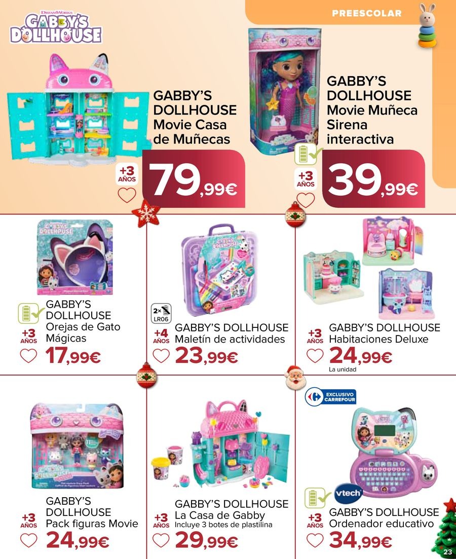 Carrefour Spain Offers from 7 to 24 November 2025 Toys brochure offers