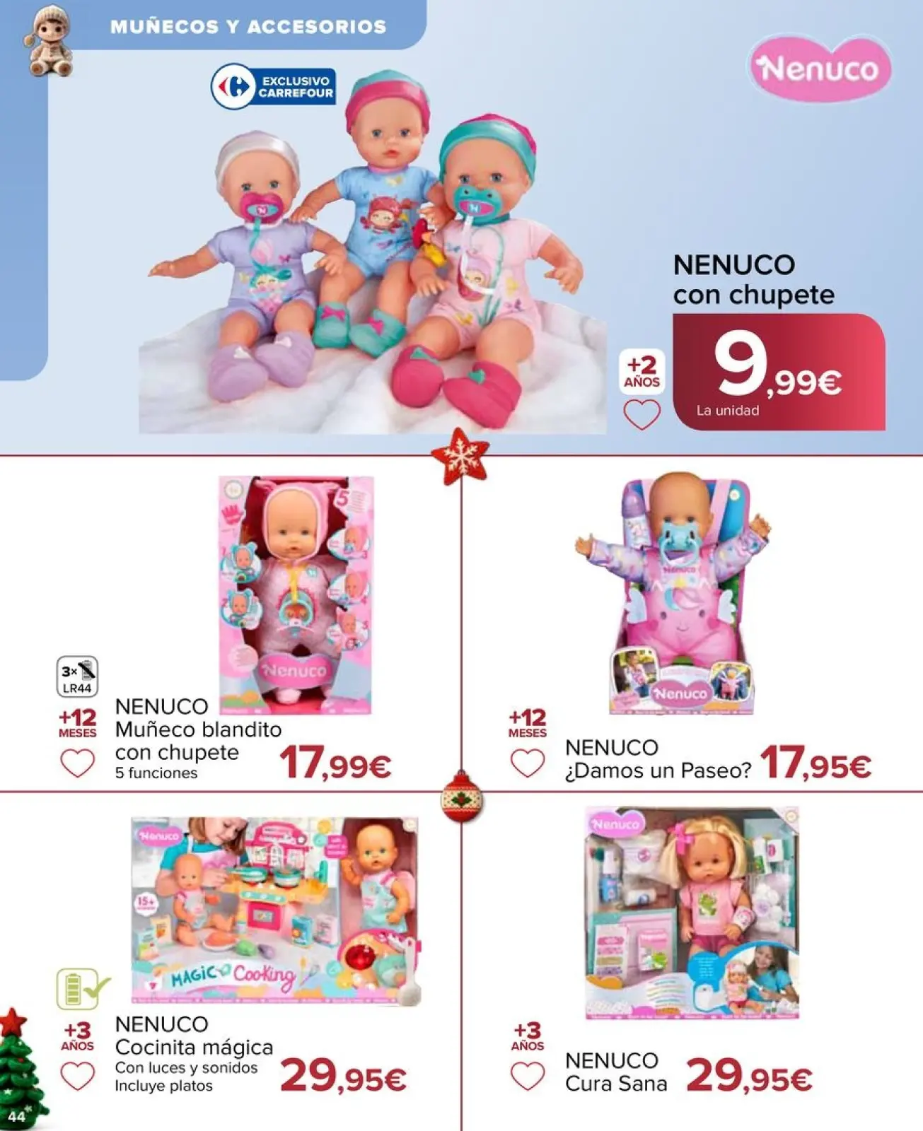Página 44 en Ofertas del folleto de juguetes en Carrefour España