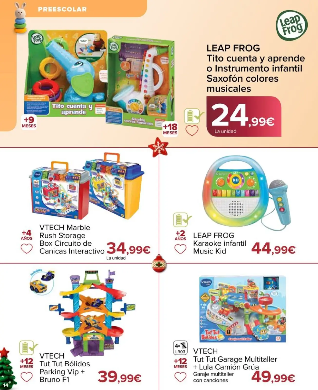 Página 14 en Ofertas del folleto de juguetes en Carrefour España