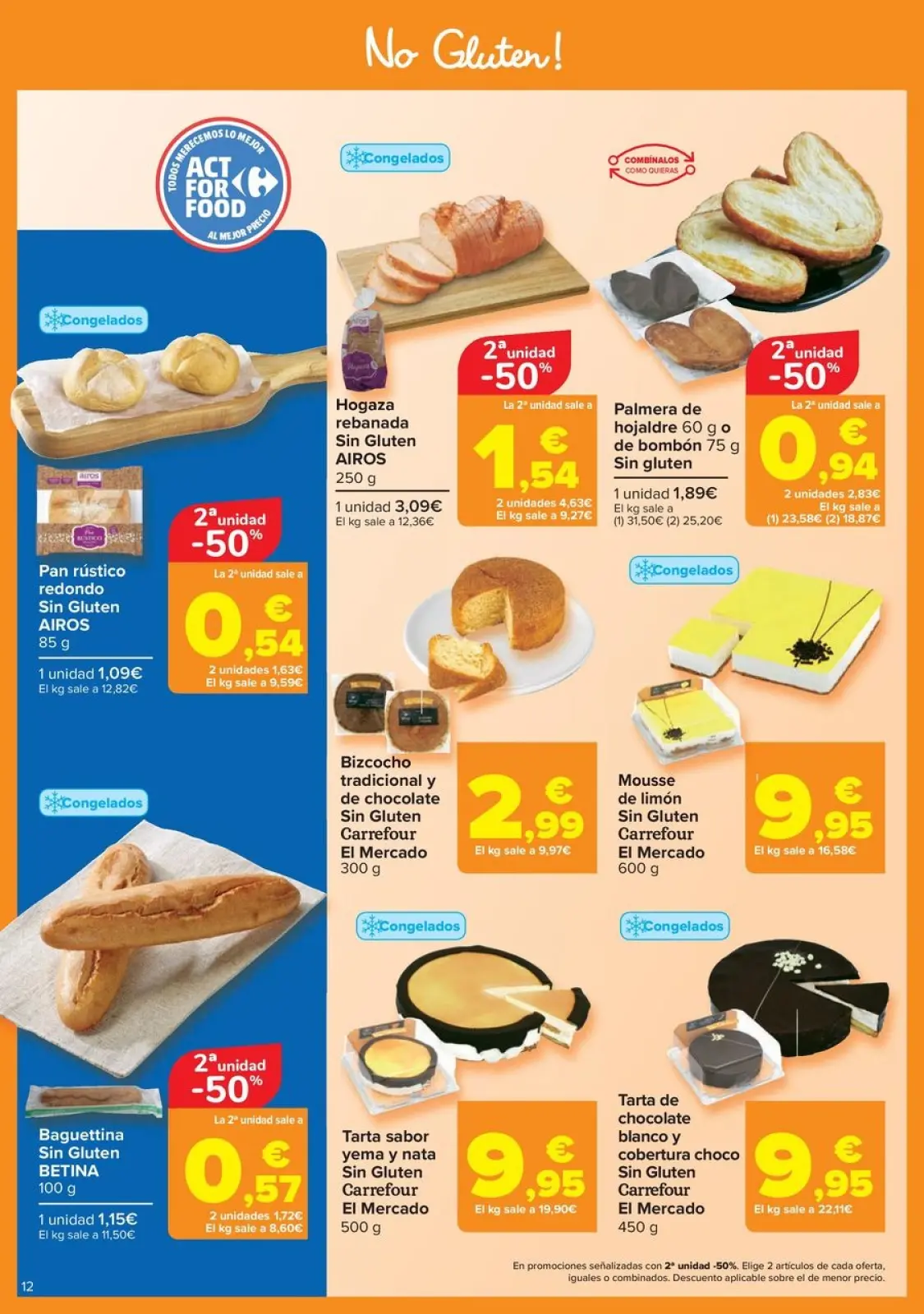 Página 12 en Ofertas sin gluten en Carrefour España