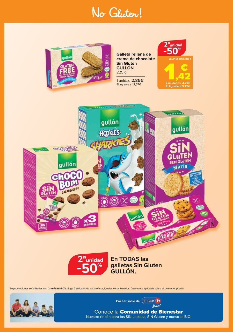 Carrefour Spain Offers from 12 to 24 November 2025 Gluten-free offers