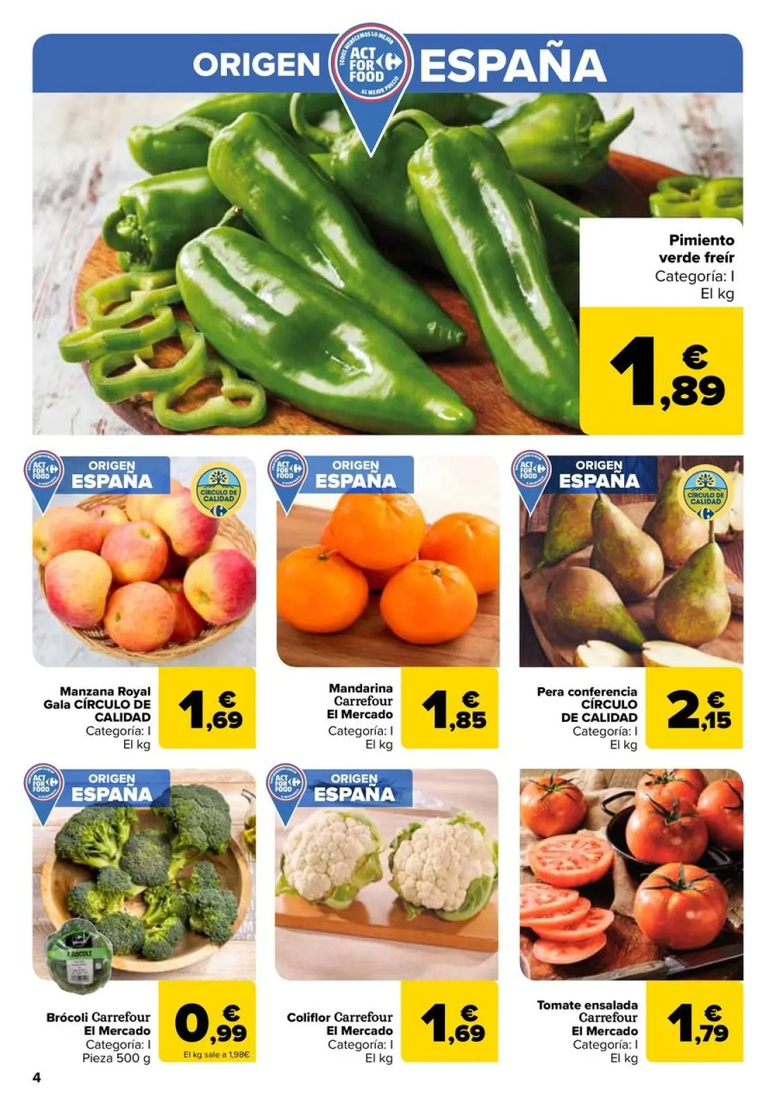 صفحة 4 ضمن عروض اكتساب نقاط النادي في كارفور إسبانيا