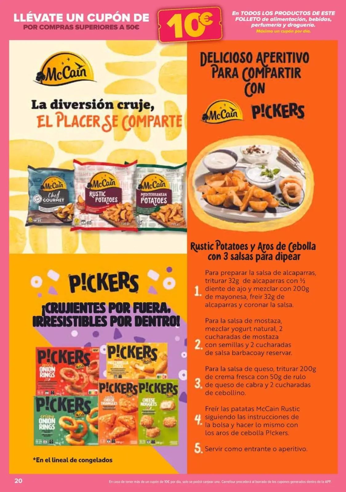 صفحة 20 ضمن عروض اكتساب نقاط النادي في كارفور إسبانيا