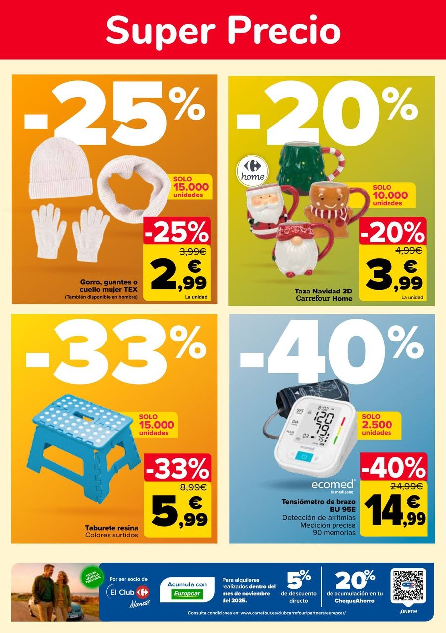 عروض كارفور إسبانيا من 14 حتى 24 نوفمبر 2025 عروض اكتساب نقاط النادي