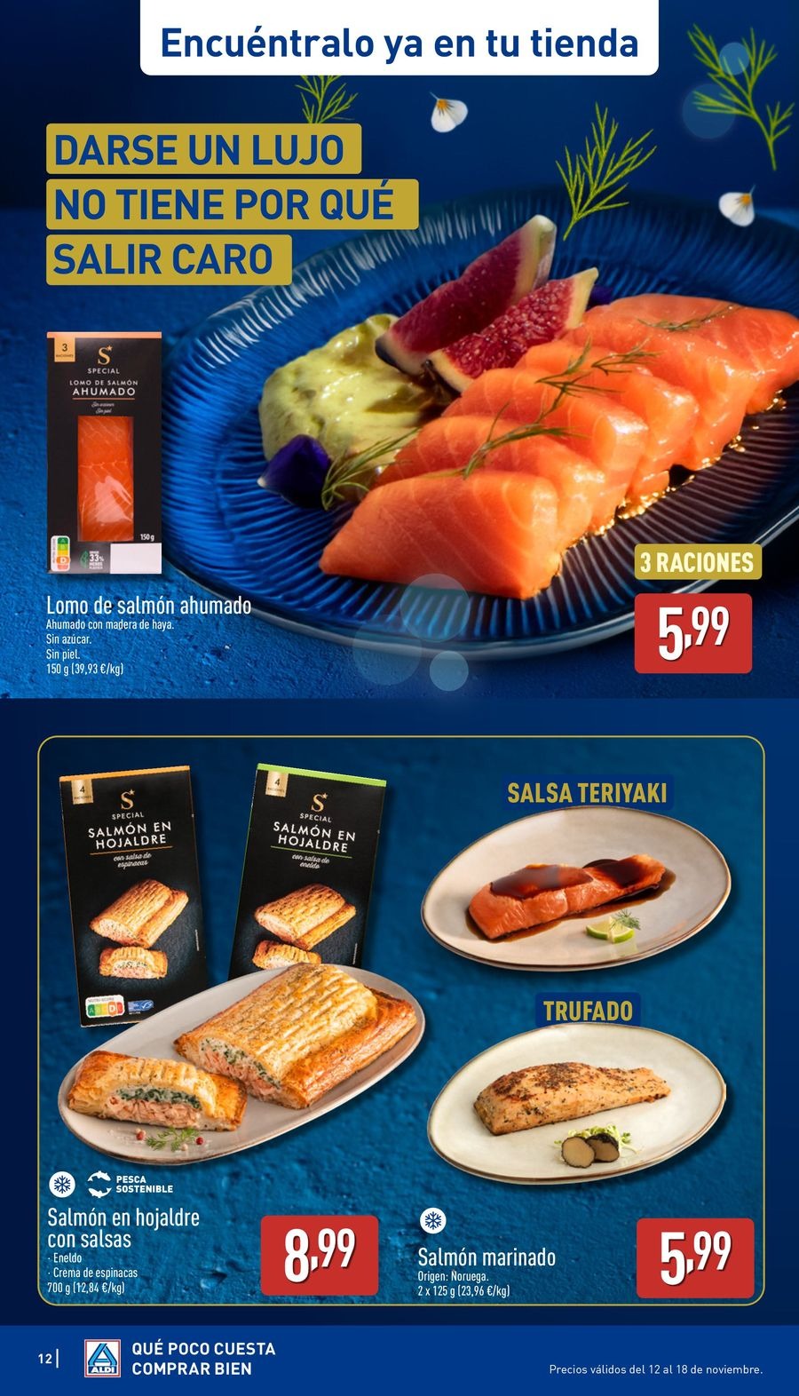 Ofertas de ALDI España de 14 a 18 noviembre 2025 Ofertas Celebra Cada Día con Special