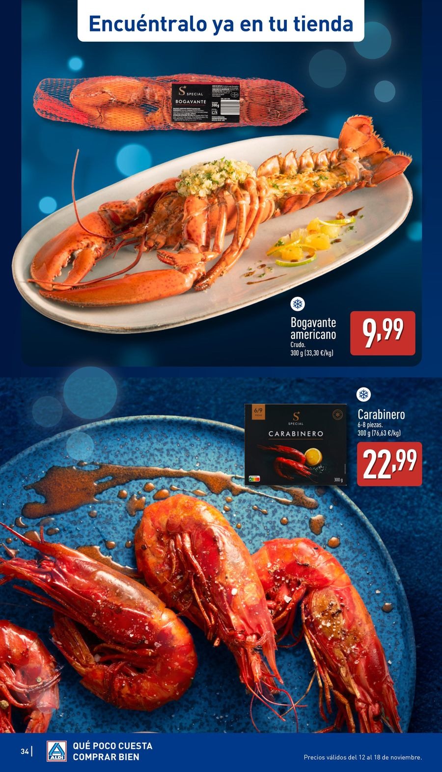 Ofertas de ALDI España de 14 a 18 noviembre 2025 Ofertas Celebra Cada Día con Special