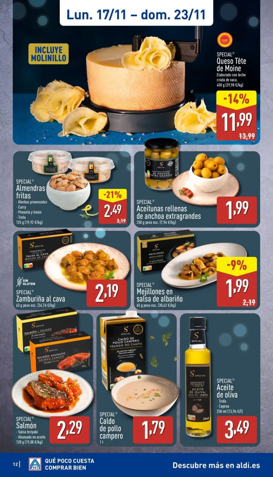 Page 12 dans Offres Comme il coûte peu d'acheter bien chez ALDI Espagne