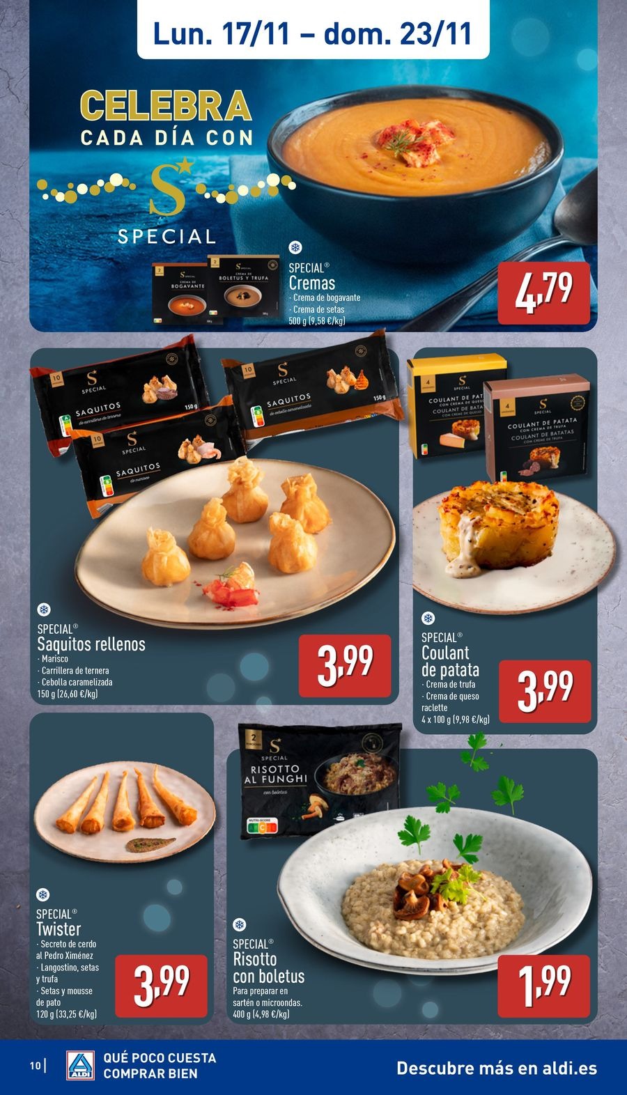 ALDI Spain Offers from 17 to 23 November 2025 Offers How little it costs to buy well
