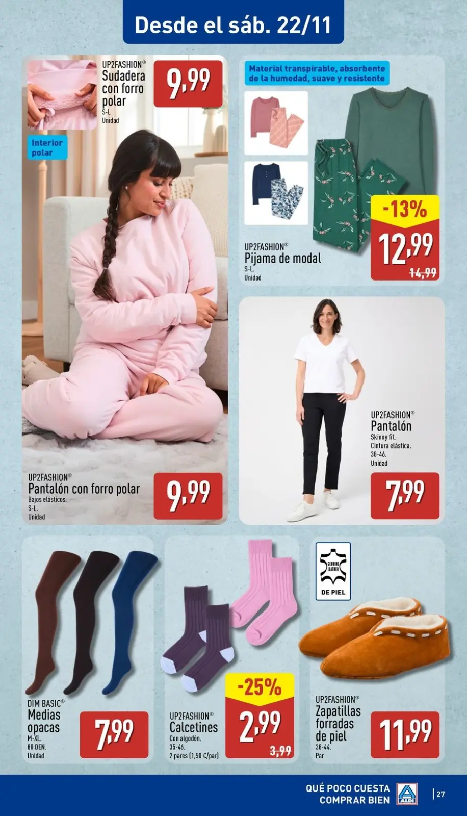 Page 27 dans Offres Comme il coûte peu d'acheter bien chez ALDI Espagne