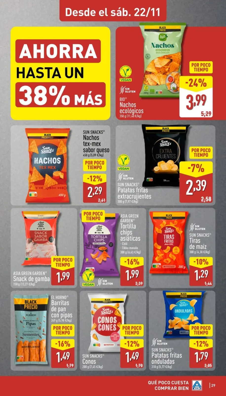 Page 29 dans Offres Comme il coûte peu d'acheter bien chez ALDI Espagne