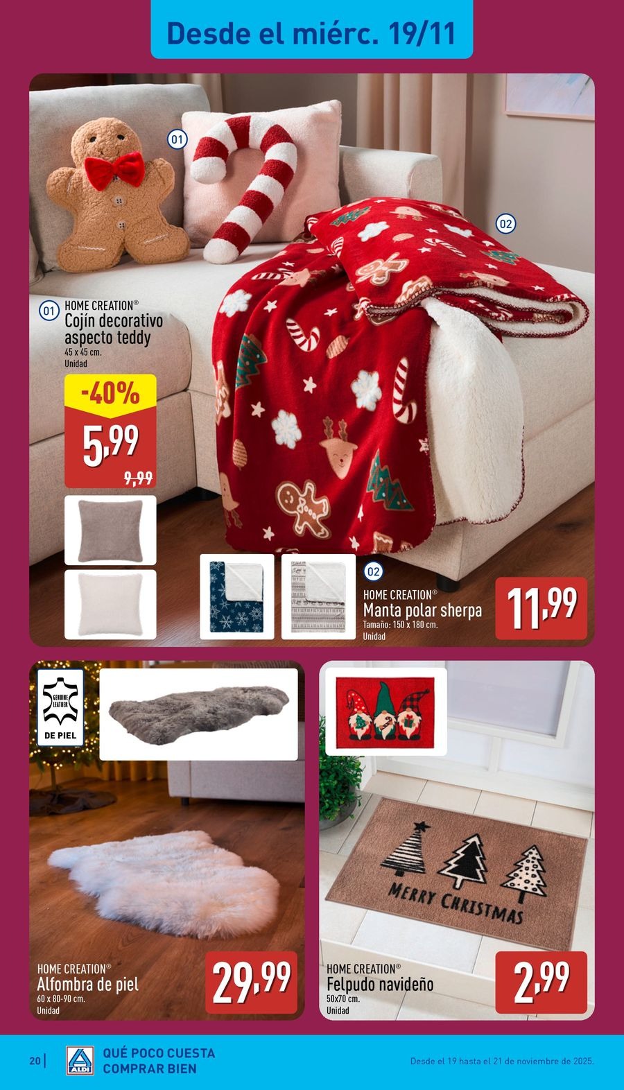 ALDI Spain Offers from 17 to 23 November 2025 Offers How little it costs to buy well