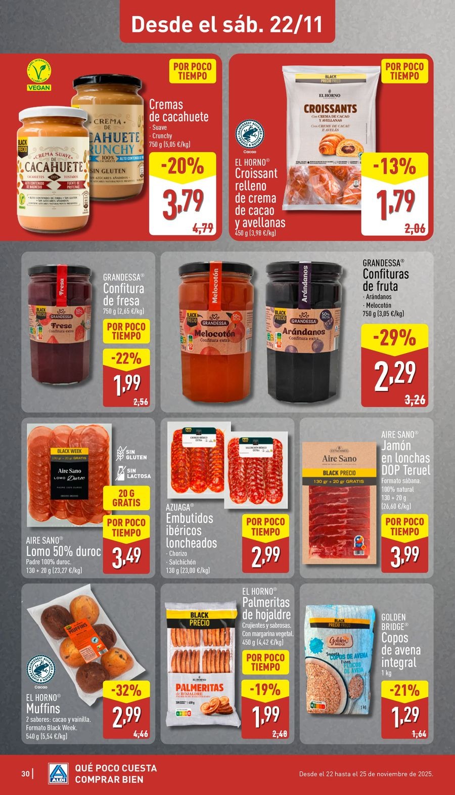 ALDI Spain Offers from 17 to 23 November 2025 Offers How little it costs to buy well