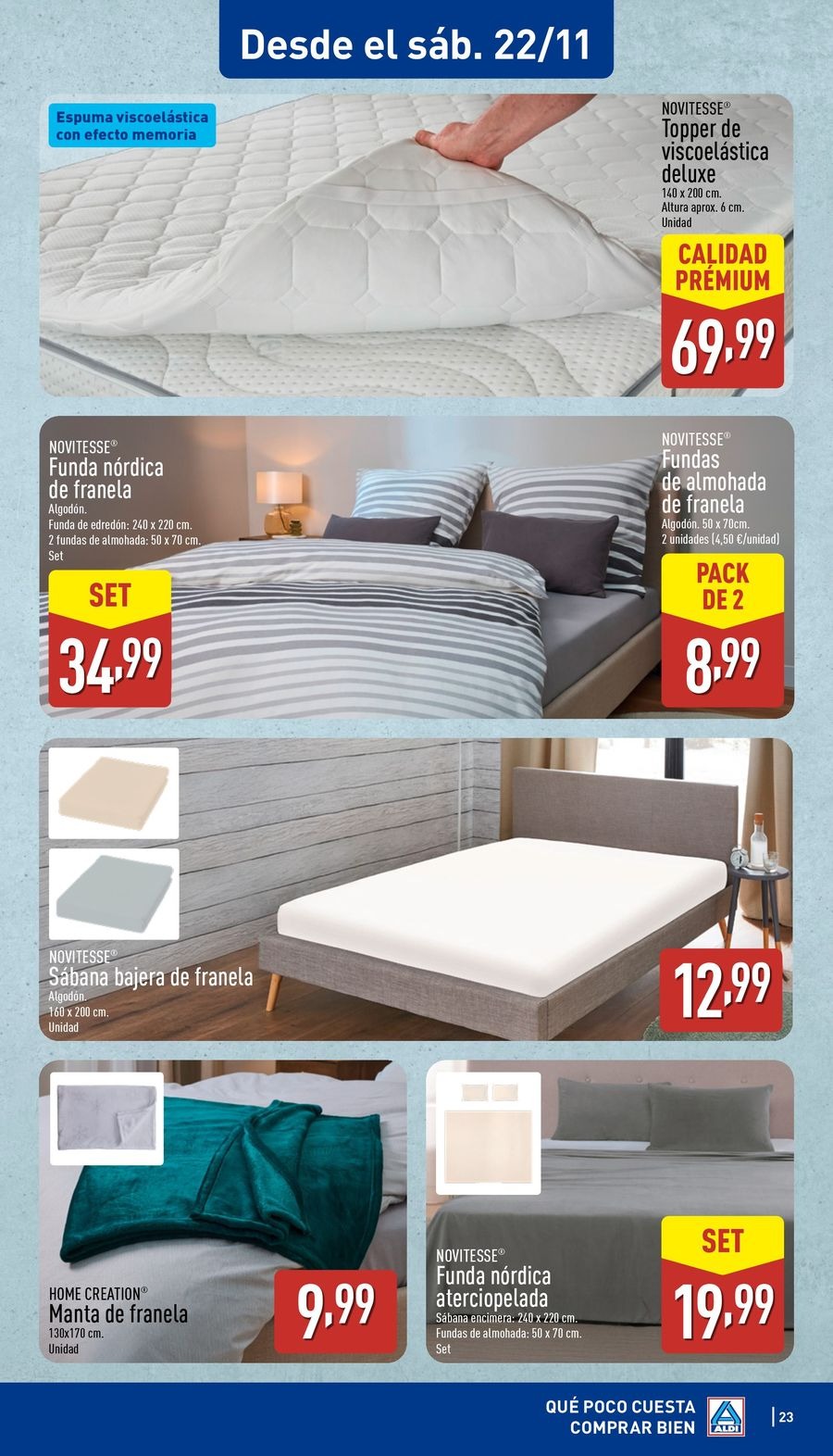 ALDI Spain Offers from 17 to 23 November 2025 Offers How little it costs to buy well