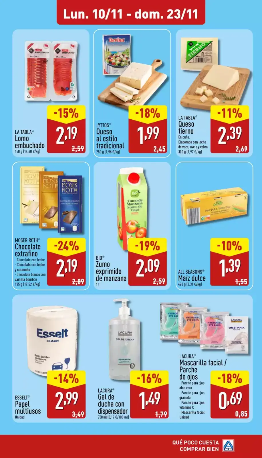 Page 2 dans Des prix irrésistibles ! chez ALDI Espagne