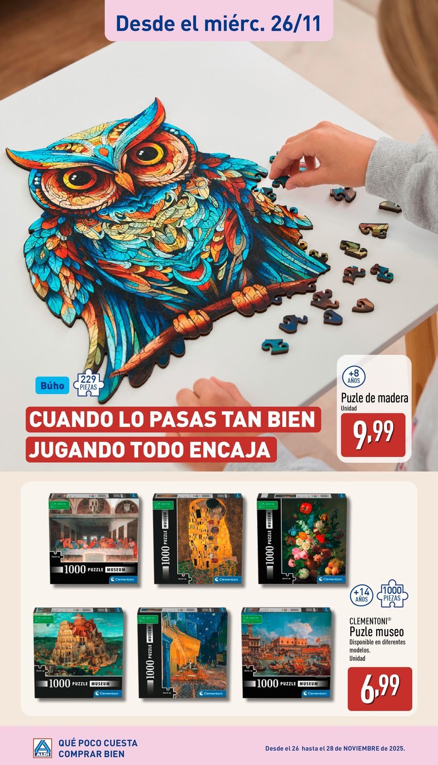 Ofertas de ALDI España de 10 noviembre a 5 diciembre 2025 Ofertas especiales de juguetes
