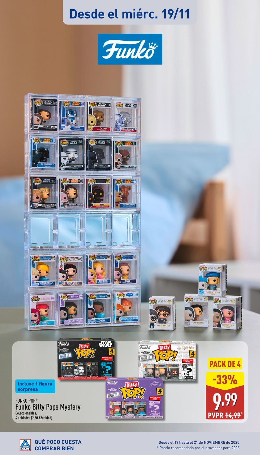 Ofertas de ALDI España de 10 noviembre a 5 diciembre 2025 Ofertas especiales de juguetes