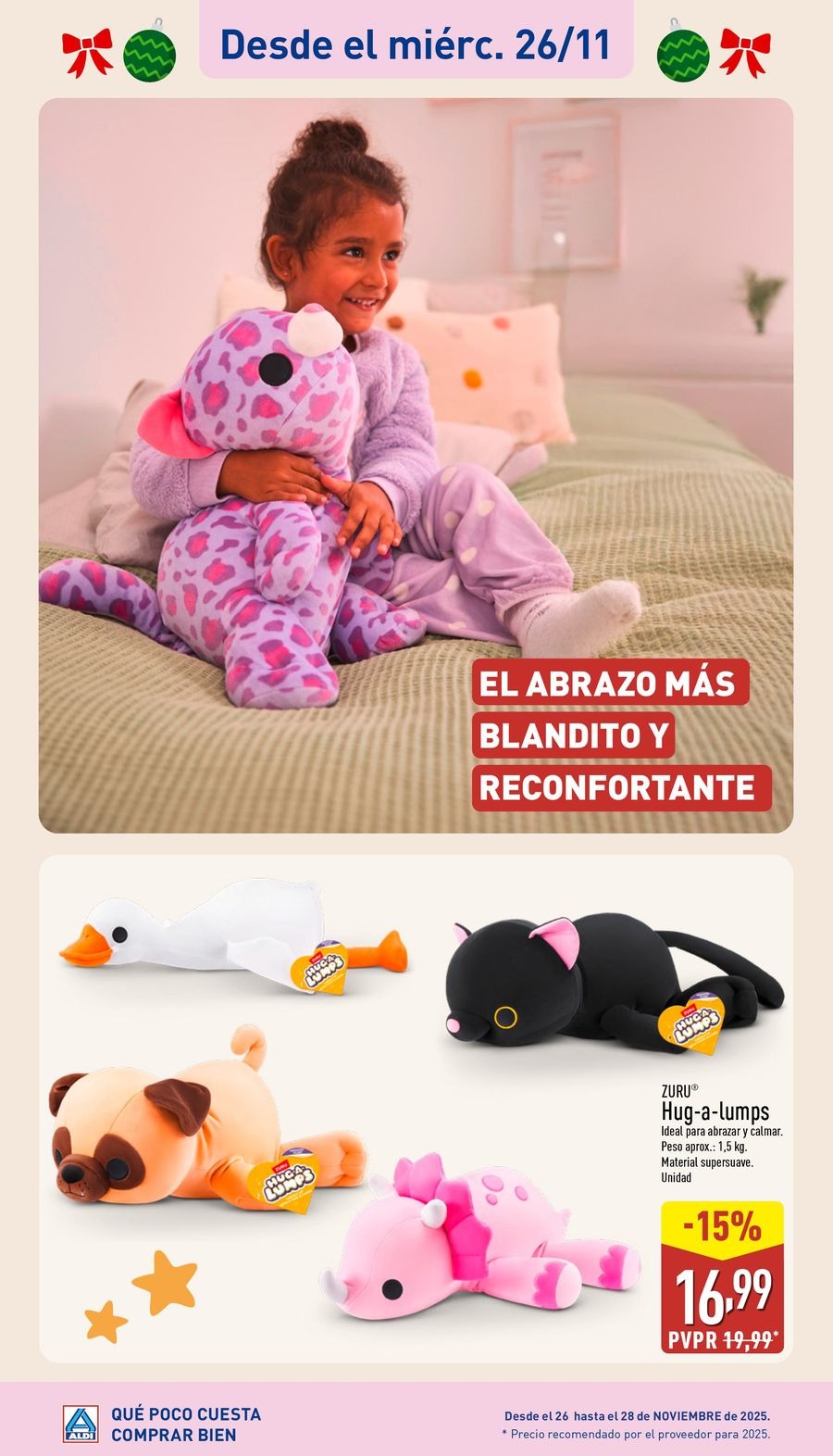 Ofertas de ALDI España de 10 noviembre a 5 diciembre 2025 Ofertas especiales de juguetes