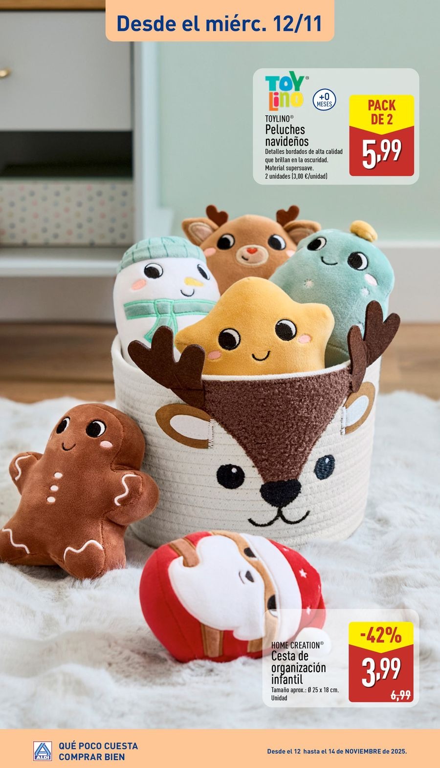 Ofertas de ALDI España de 10 noviembre a 5 diciembre 2025 Ofertas especiales de juguetes