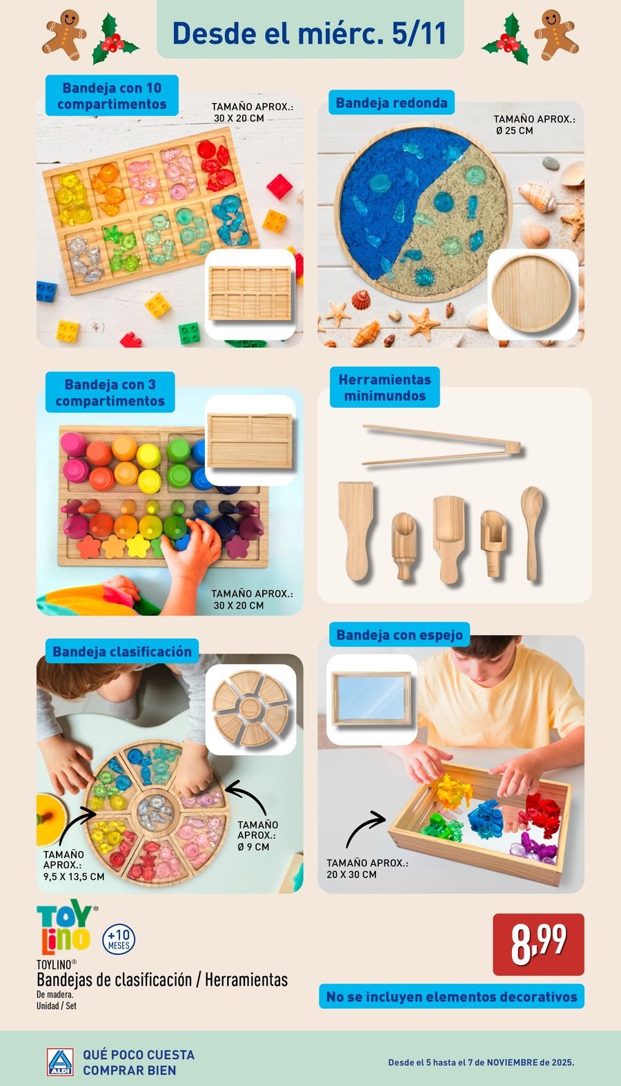 Ofertas de ALDI España de 10 noviembre a 5 diciembre 2025 Ofertas especiales de juguetes