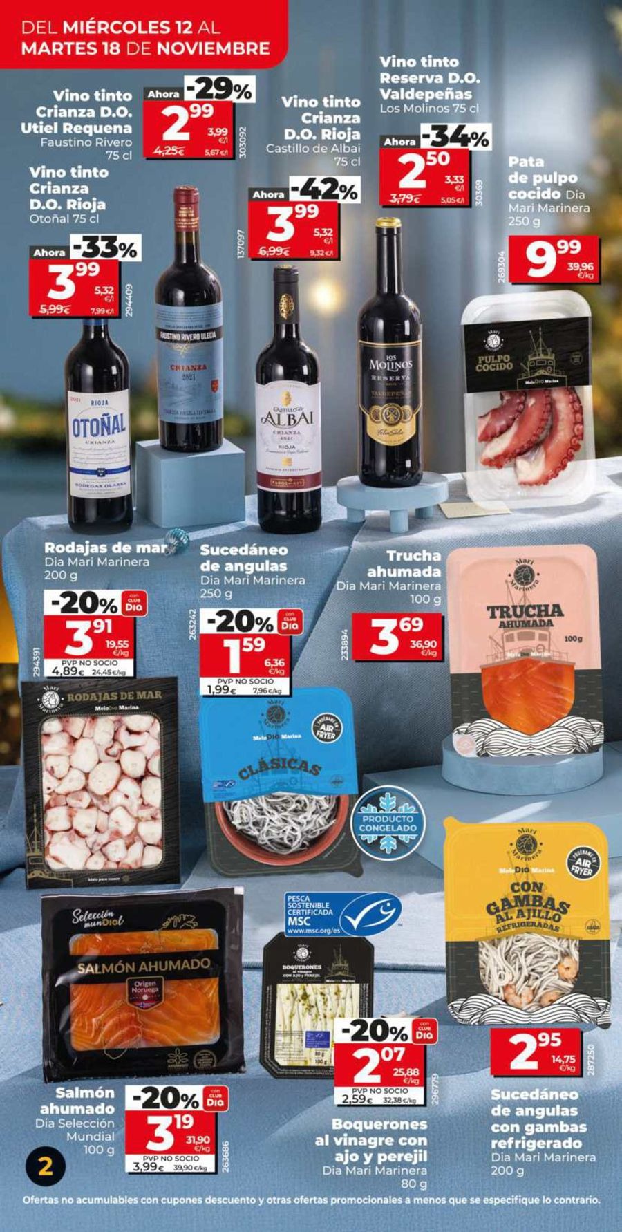 Ofertas de Dia España de 12 a 18 noviembre 2025 Nova qualitat Ofertas