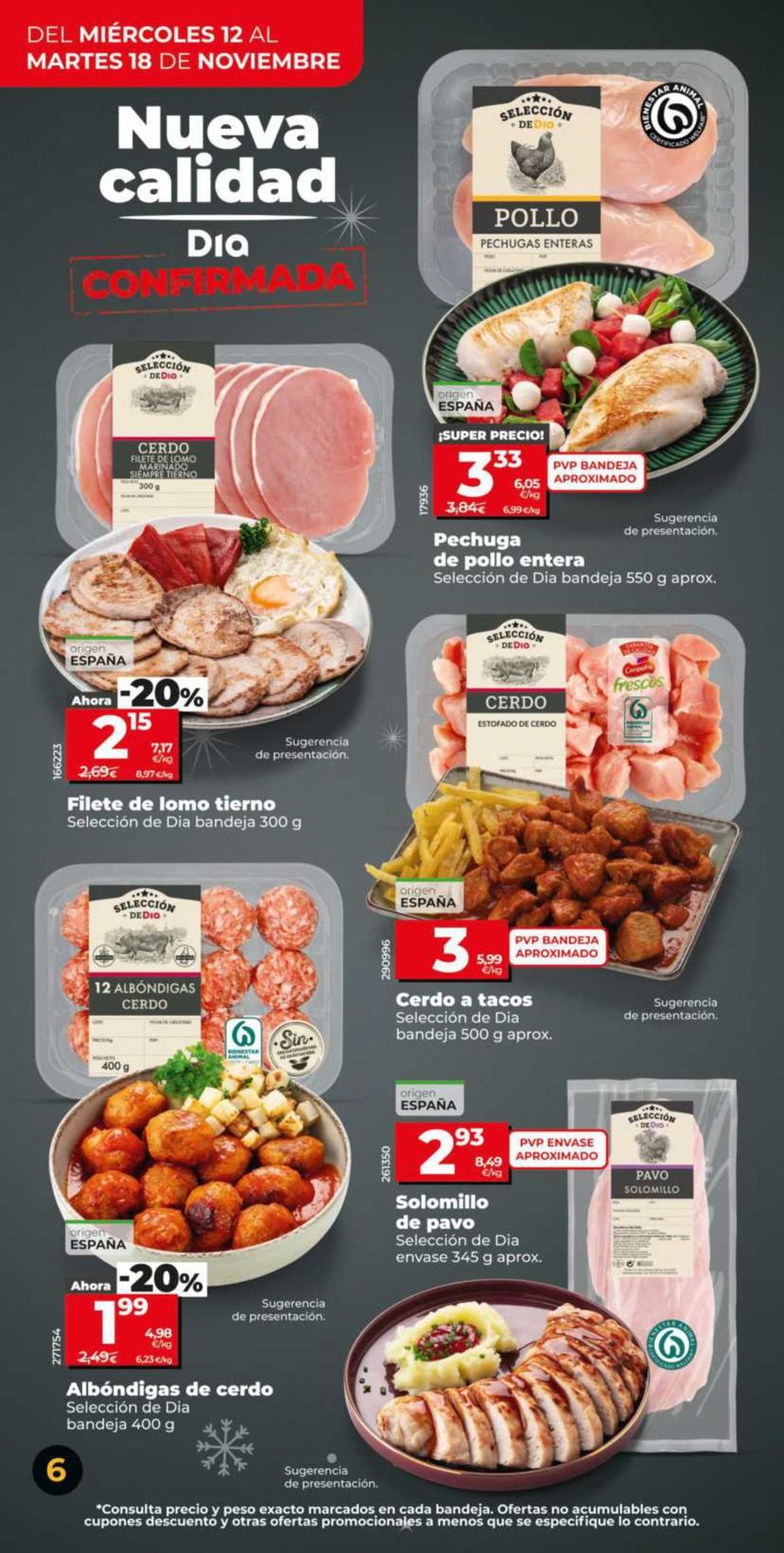 Ofertas de Dia España de 12 a 18 noviembre 2025 Nova qualitat Ofertas