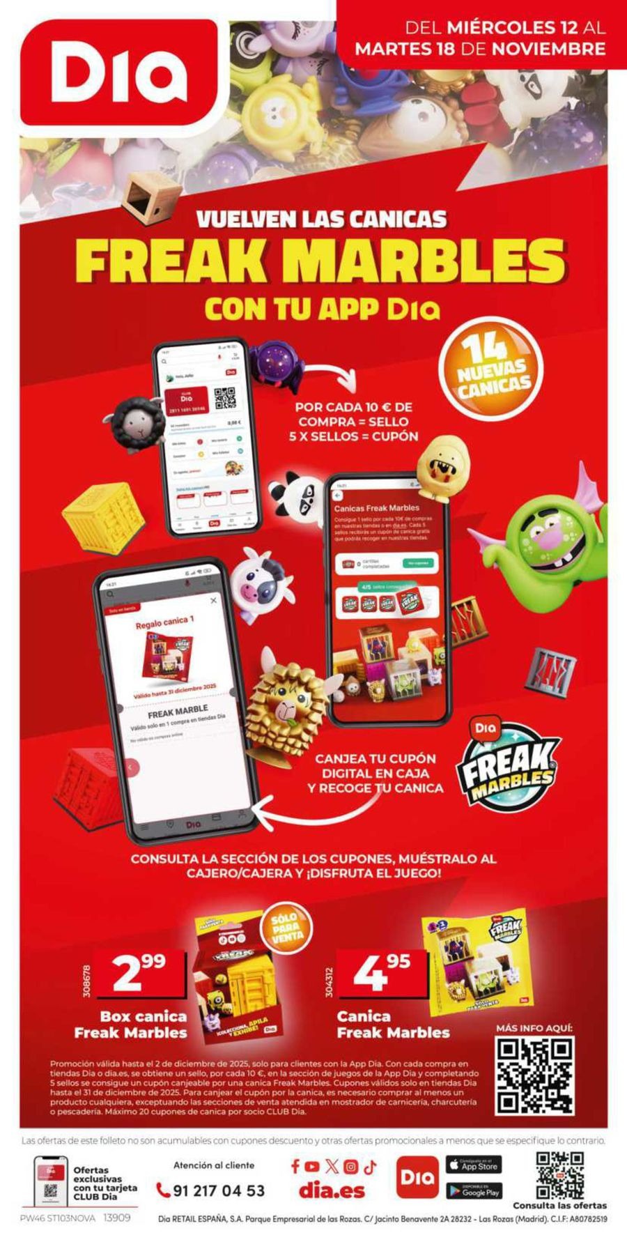 Ofertas de Dia España de 12 a 18 noviembre 2025 Nova qualitat Ofertas