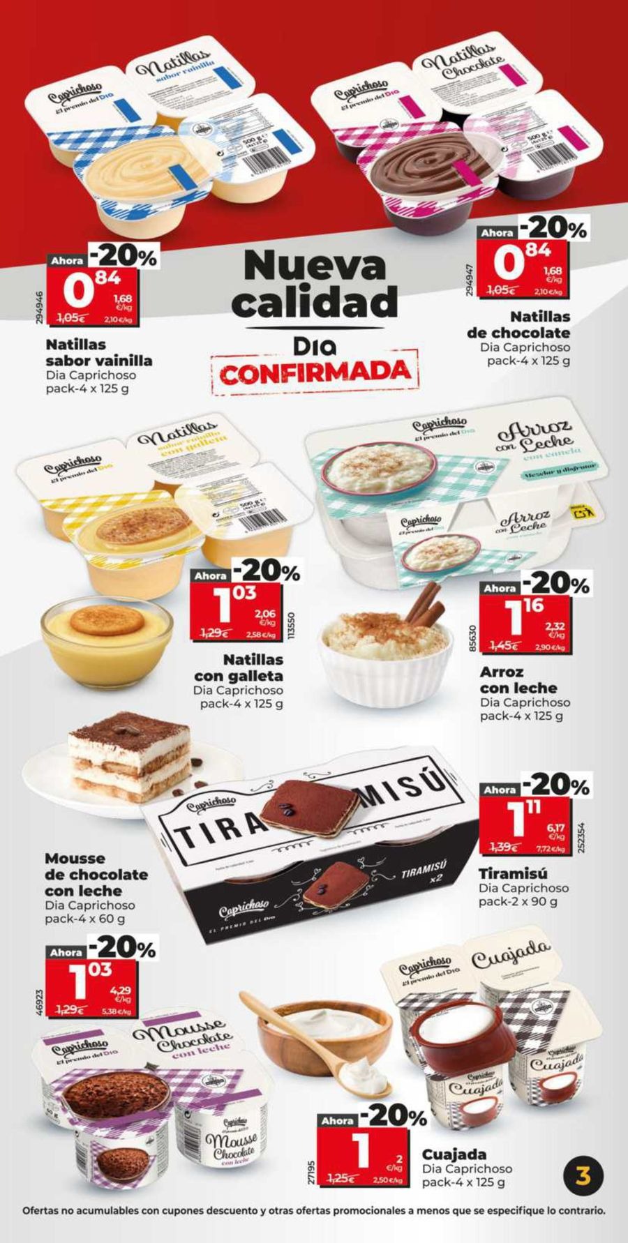 Ofertas de Dia España de 12 a 18 noviembre 2025 Nova qualitat Ofertas