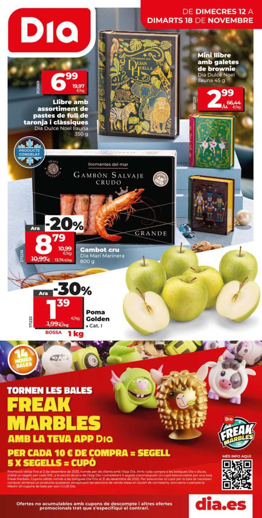 Ofertas de Dia España de 12 a 18 noviembre 2025 Nova qualitat Ofertas