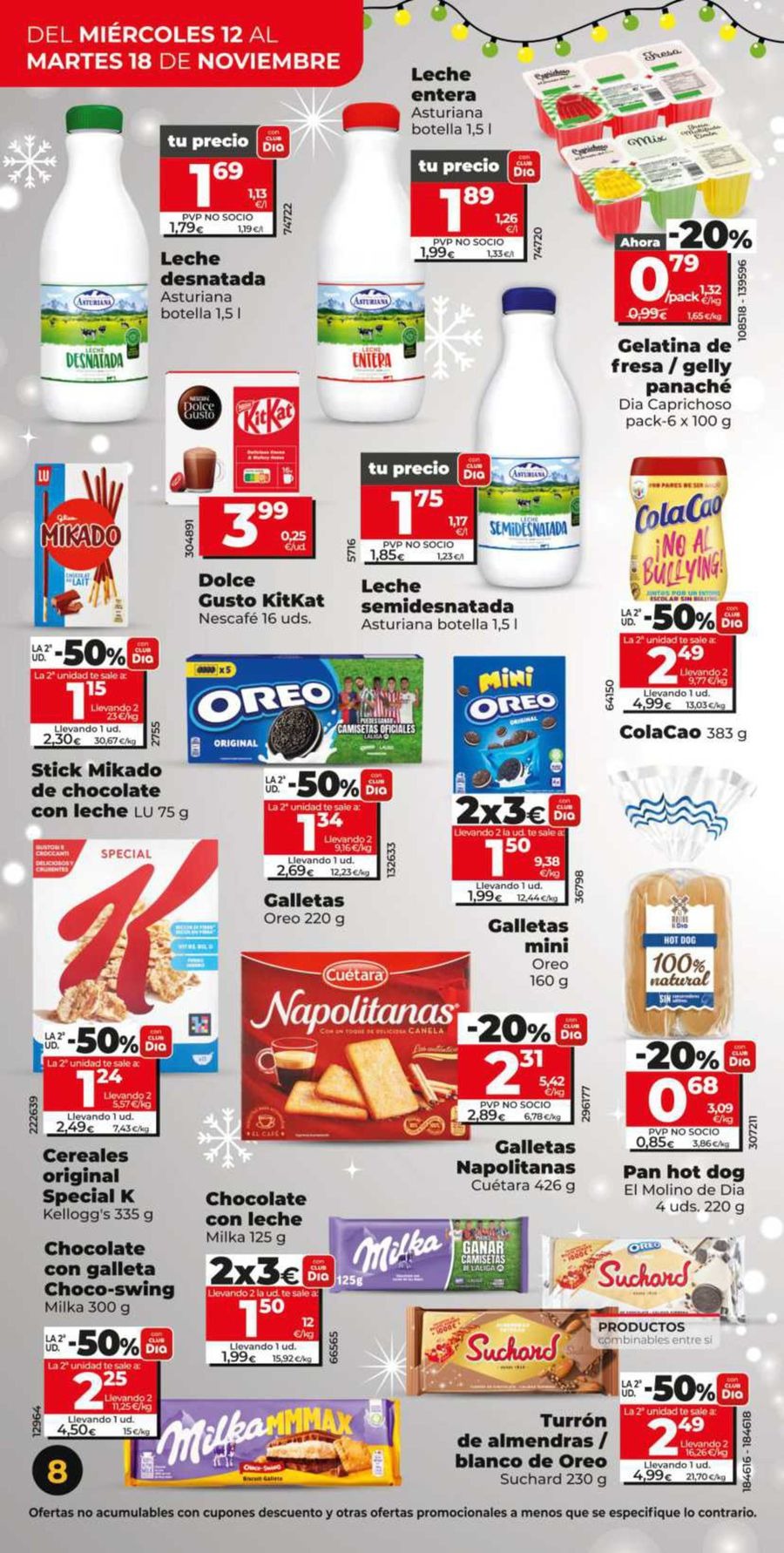 Ofertas de Dia España de 12 a 18 noviembre 2025 Nova qualitat Ofertas