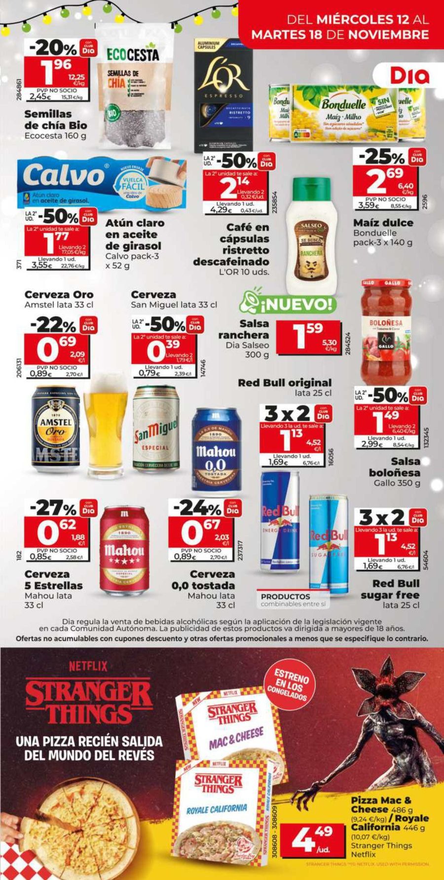 Ofertas de Dia España de 12 a 18 noviembre 2025 Nova qualitat Ofertas