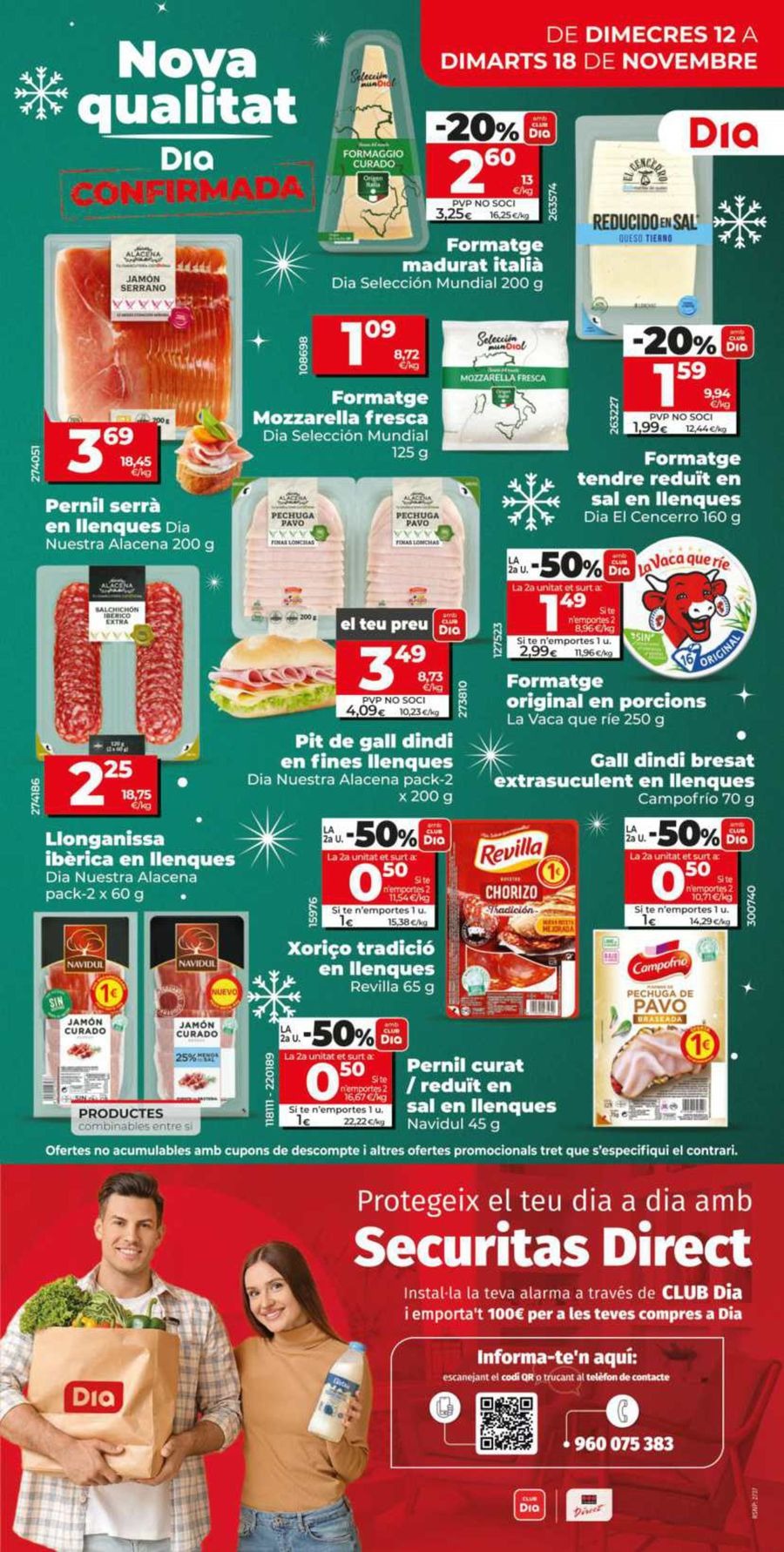 Ofertas de Dia España de 12 a 18 noviembre 2025 Nova qualitat Ofertas