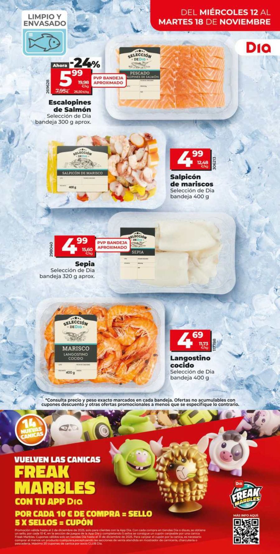 Ofertas de Dia España de 12 a 18 noviembre 2025 Nova qualitat Ofertas