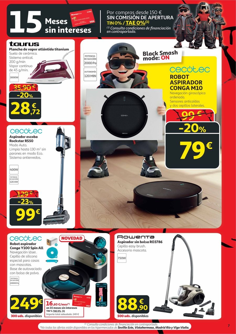 Alcampo Spain Offers from 6 to 19 November 2025 Black Friday Smash Offers