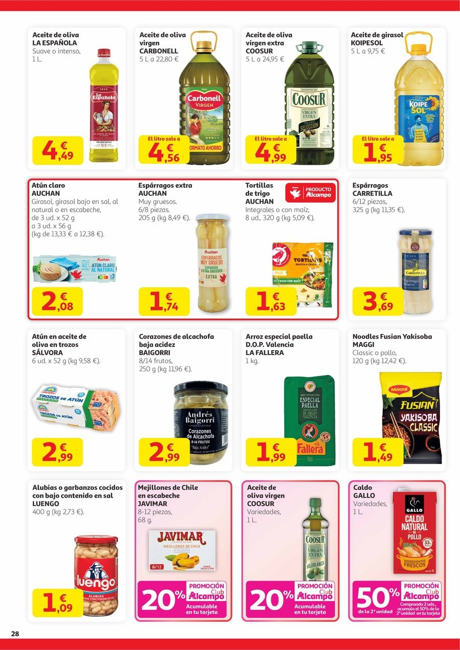 Alcampo Spain Offers from 6 to 19 November 2025 Black Friday Smash Offers