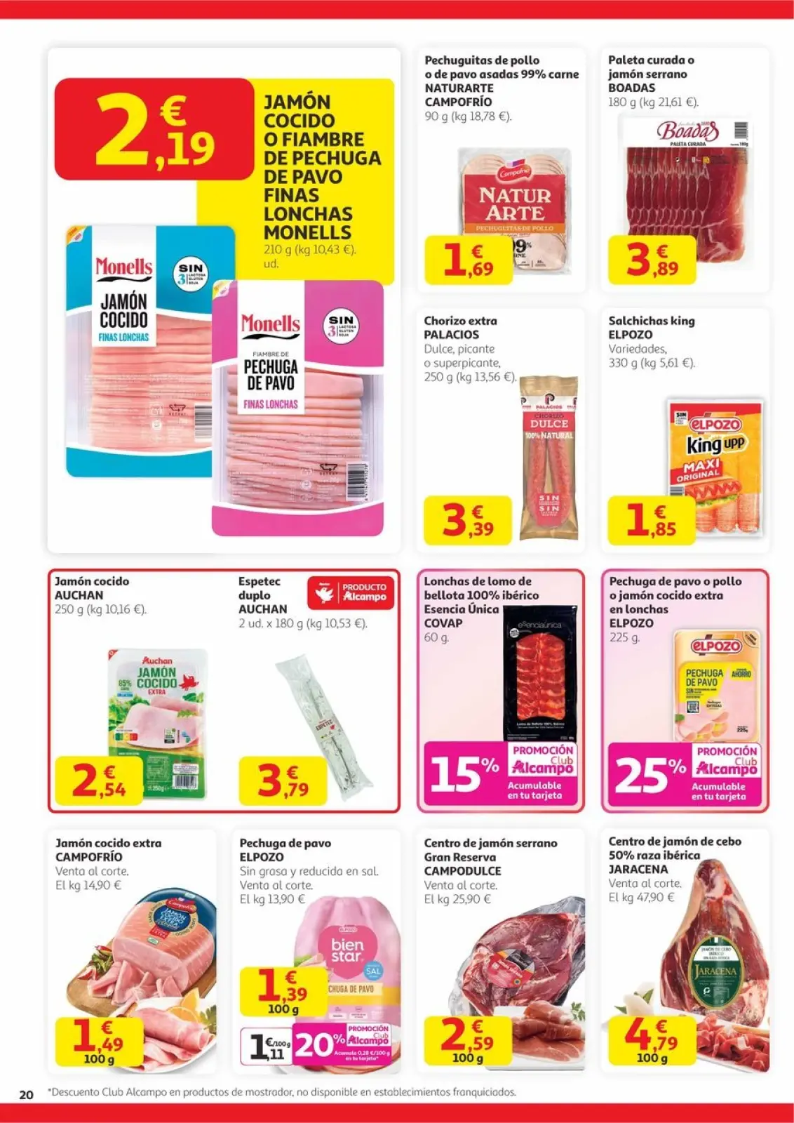 صفحة 20 ضمن عروض الجمعة السوداء الرائعة في الكامبو إسبانيا