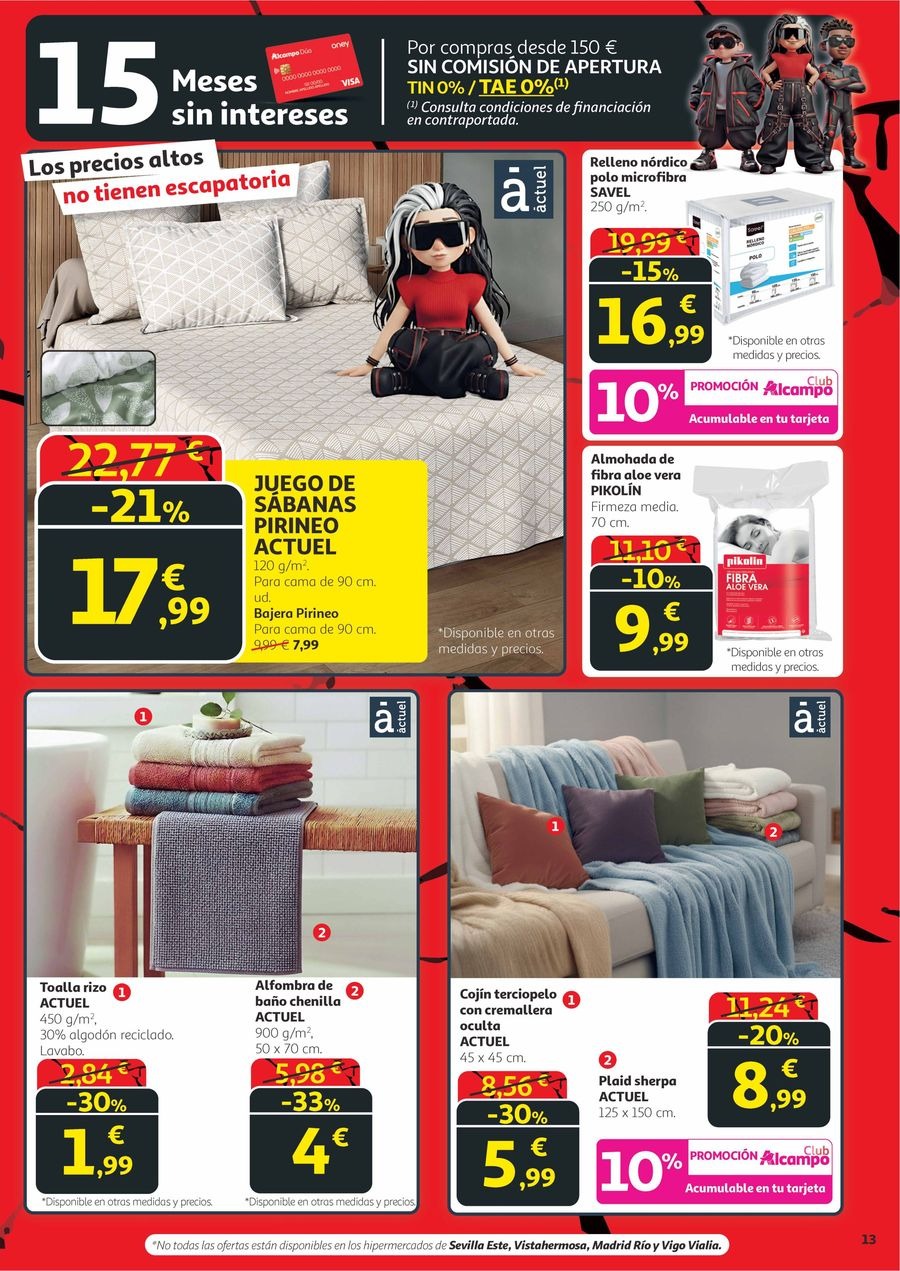 Alcampo Spain Offers from 6 to 19 November 2025 Black Friday Smash Offers