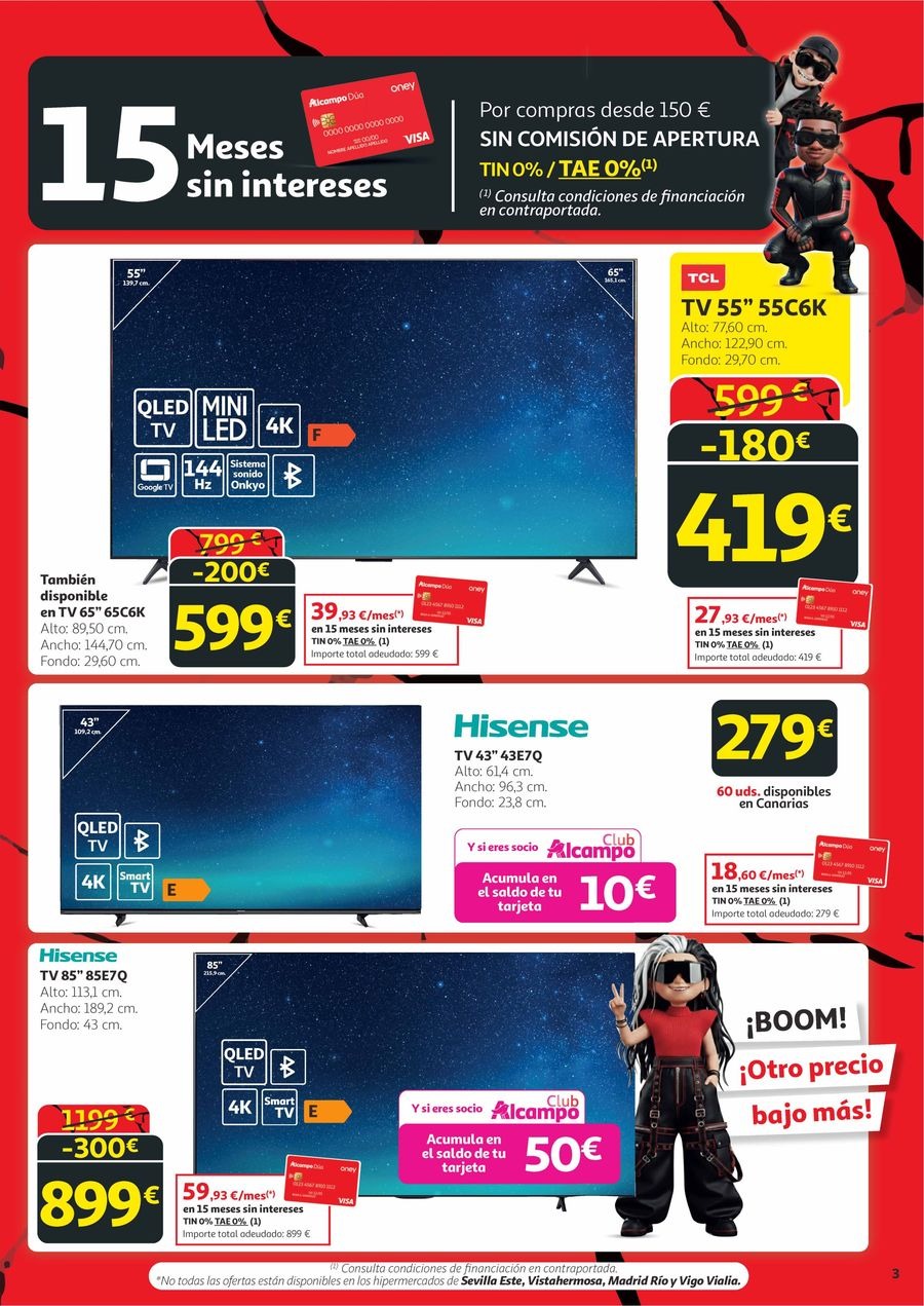 Alcampo Spain Offers from 6 to 19 November 2025 Black Friday Smash Offers