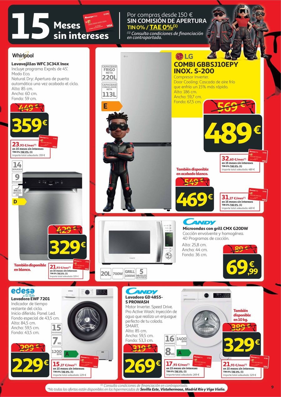 Alcampo Spain Offers from 6 to 19 November 2025 Black Friday Smash Offers