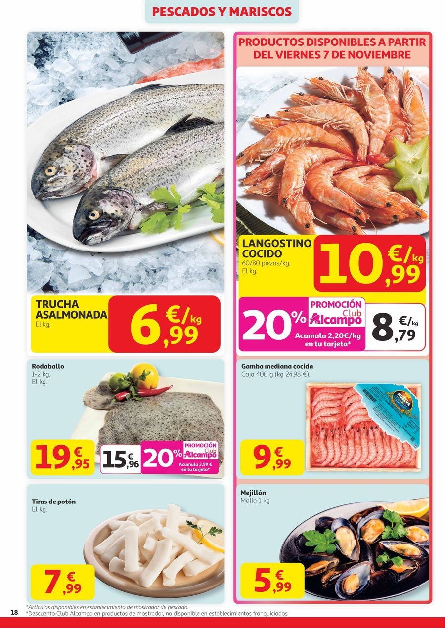 Alcampo Spain Offers from 6 to 19 November 2025 Black Friday Smash Offers