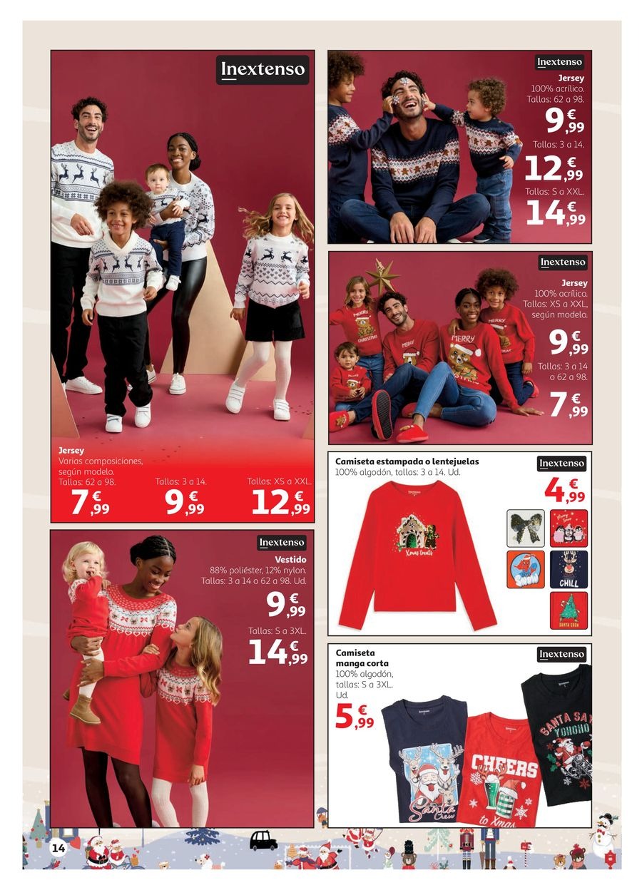 Alcampo Spain Offers from 6 November to 10 December 2025 Christmas decoration offers