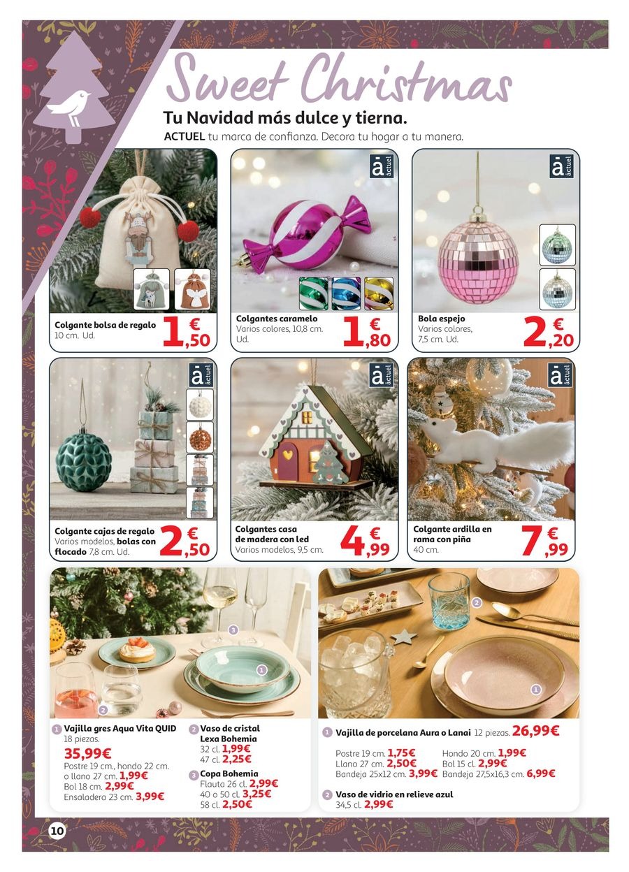 Alcampo Spain Offers from 6 November to 10 December 2025 Christmas decoration offers