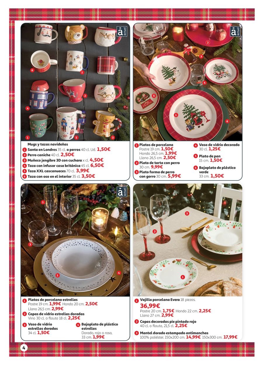 Alcampo Spain Offers from 6 November to 10 December 2025 Christmas decoration offers